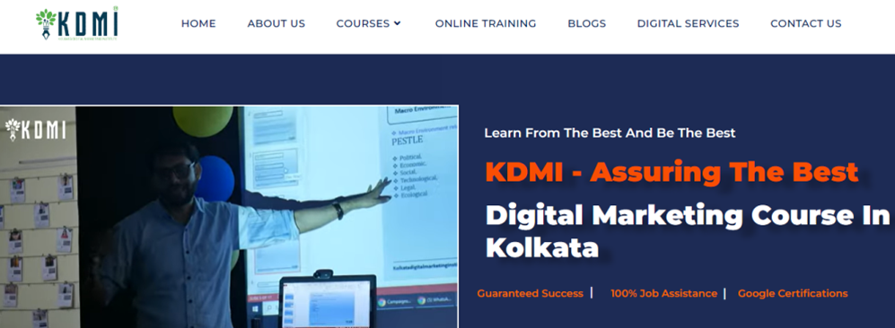 KDMI website headings